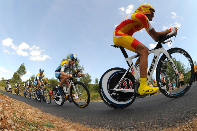 CYCLING-FRA-TDF-2009-TIME-TRIAL-MONTPELLIER-ASTANA