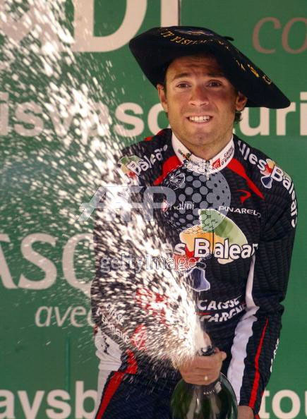 Алехандро Вальверде после победного этапа на Туре страны Басков