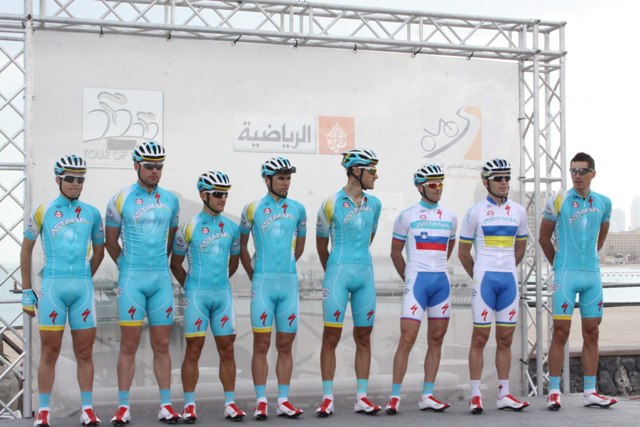 astana-team-on-tour-of-qatar-2013