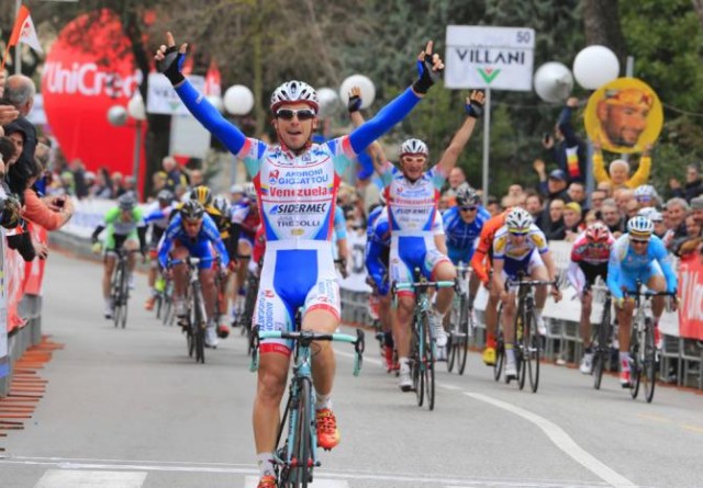 Победитель этапа 1а - Фабио Феллини. All photos by Bettini