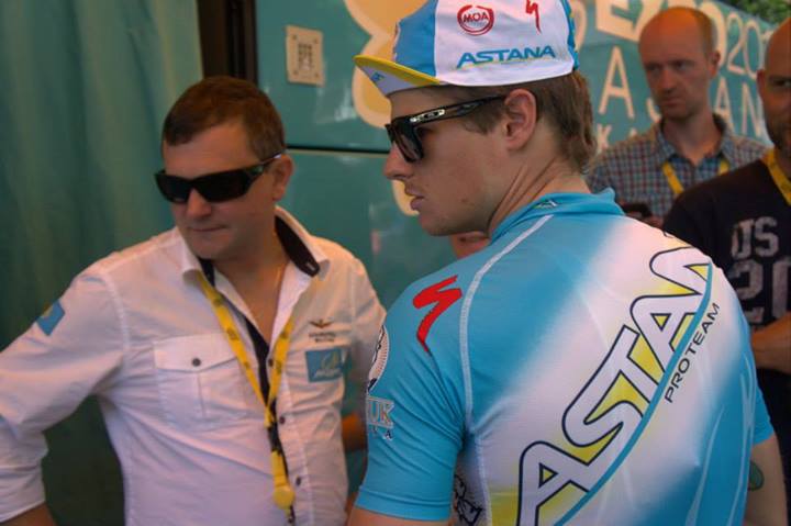 Photo from Astana Pro Team Facebook Page