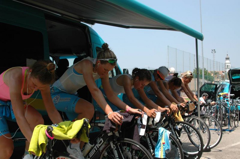 Photo from Astana Bepink Women Team facebook page